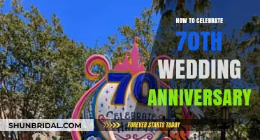 Celebrating Seven Decades of Love: 70th Wedding Anniversary Ideas