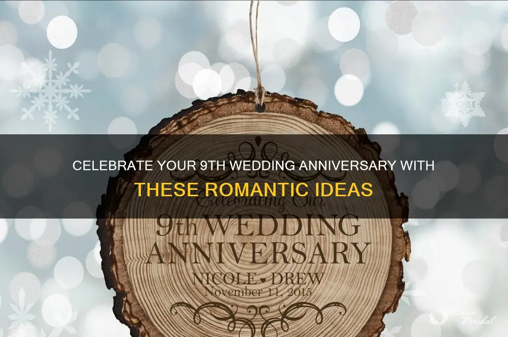 how to celebrate 9th wedding anniversary
