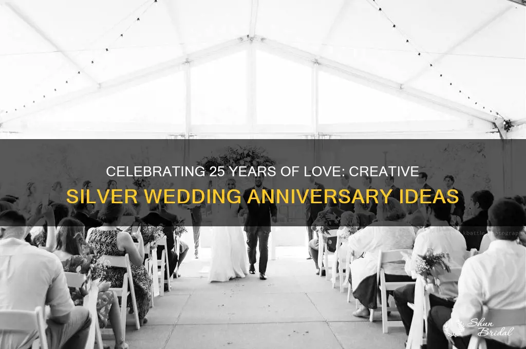 how to celebrate a silver wedding anniversary