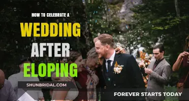 Post-Elope Party Ideas: Celebrating Your Wedding with Loved Ones
