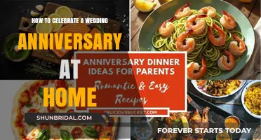 Romantic Home Anniversary Ideas: Celebrate Your Wedding Milestone Intimately