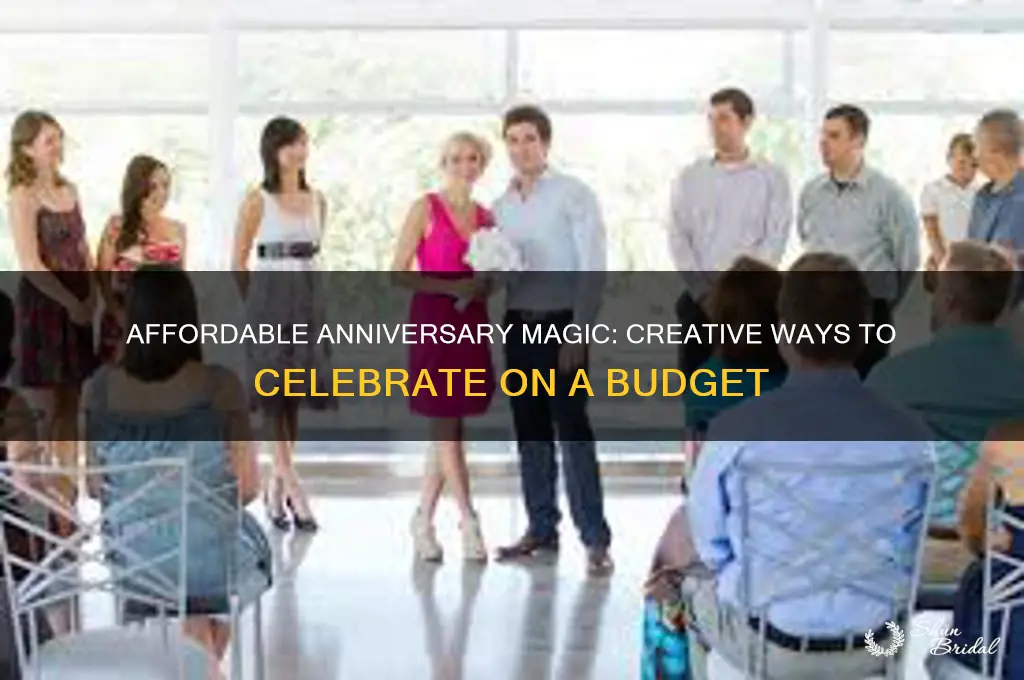 how to celebrate a wedding anniversary on a tight budget