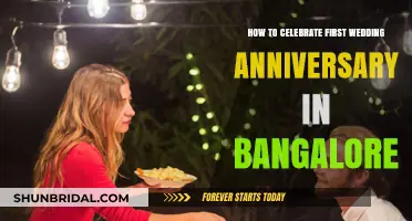Romantic Ways to Celebrate Your First Wedding Anniversary in Bangalore