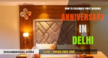 Romantic Ways to Celebrate Your First Wedding Anniversary in Delhi