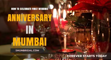 Romantic Mumbai Ideas for Your First Wedding Anniversary Celebration