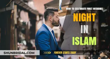 Celebrating Your First Wedding Night: Islamic Traditions and Blessings