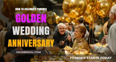Celebrating 50 Years of Love: Golden Wedding Anniversary Ideas
