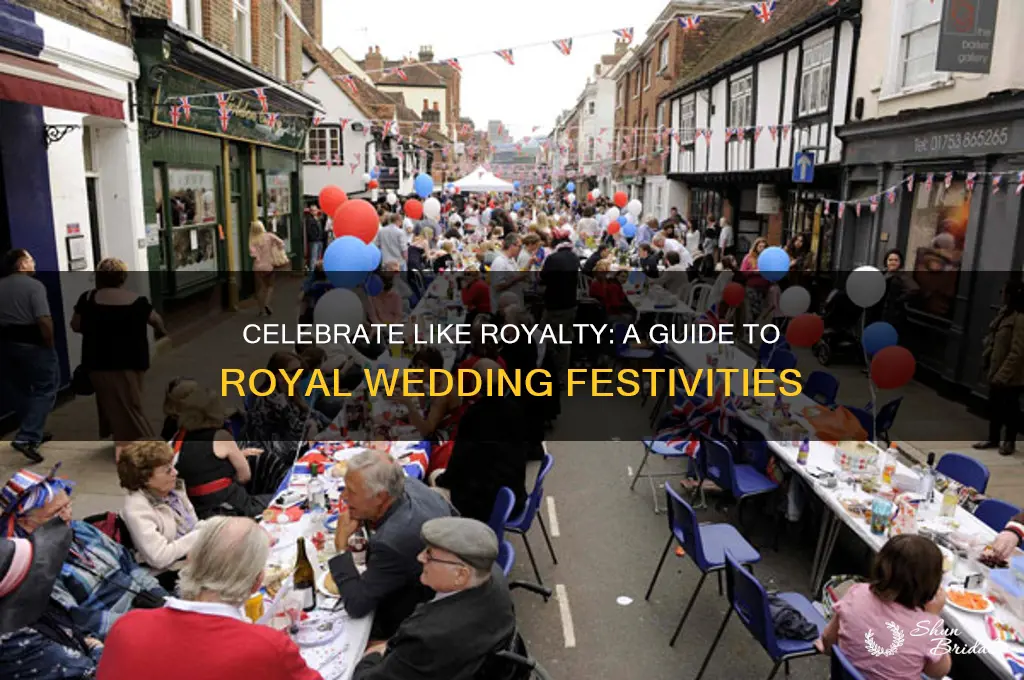 how to celebrate royal wedding