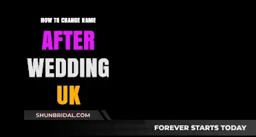 Changing Your Name After Marriage in the UK: A Step-by-Step Guide