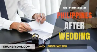Changing Your Last Name in the Philippines Post-Wedding: A Step-by-Step Guide
