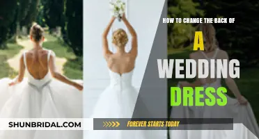 Transforming Your Wedding Dress: Back Alterations for a Perfect Fit