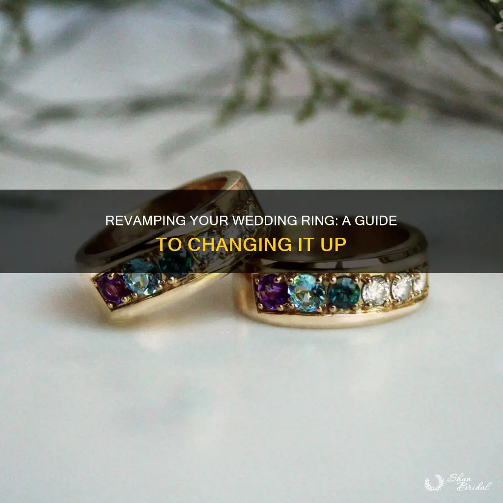 how to change wedding ring