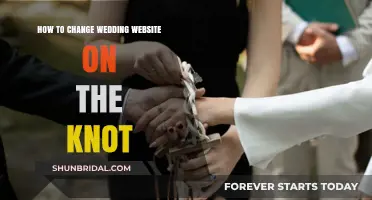 Simple Steps to Update Your Wedding Website on The Knot