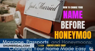 A Guide to Changing Your Name Before Your Honeymoon: Tips and Tricks