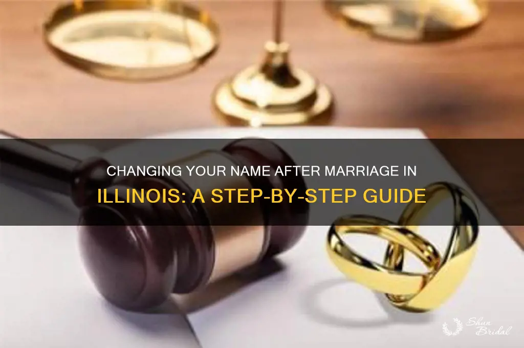 how to change your name wedding illinois