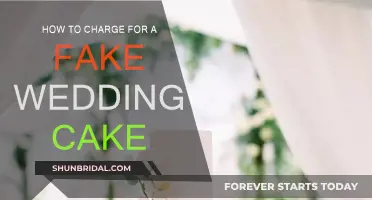 Charging for Fake Wedding Cakes: A Pricing Guide