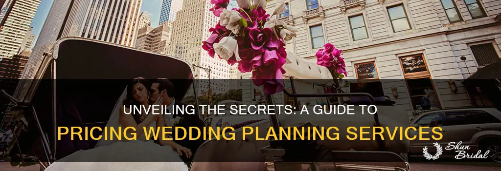 how to charge for planning a wedding