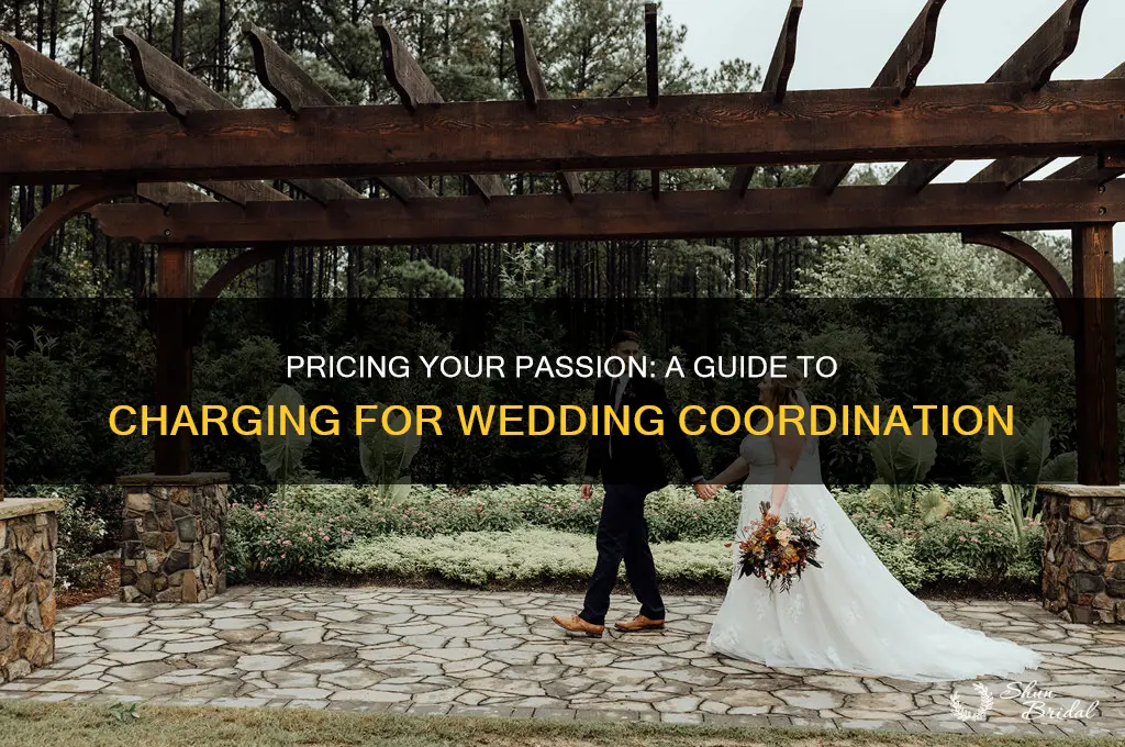how to charge for wedding coordination
