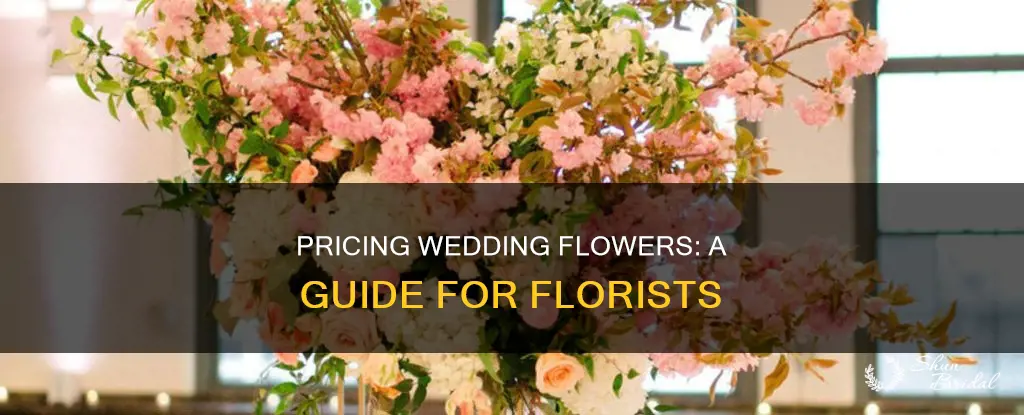 how to charge for wedding flowers