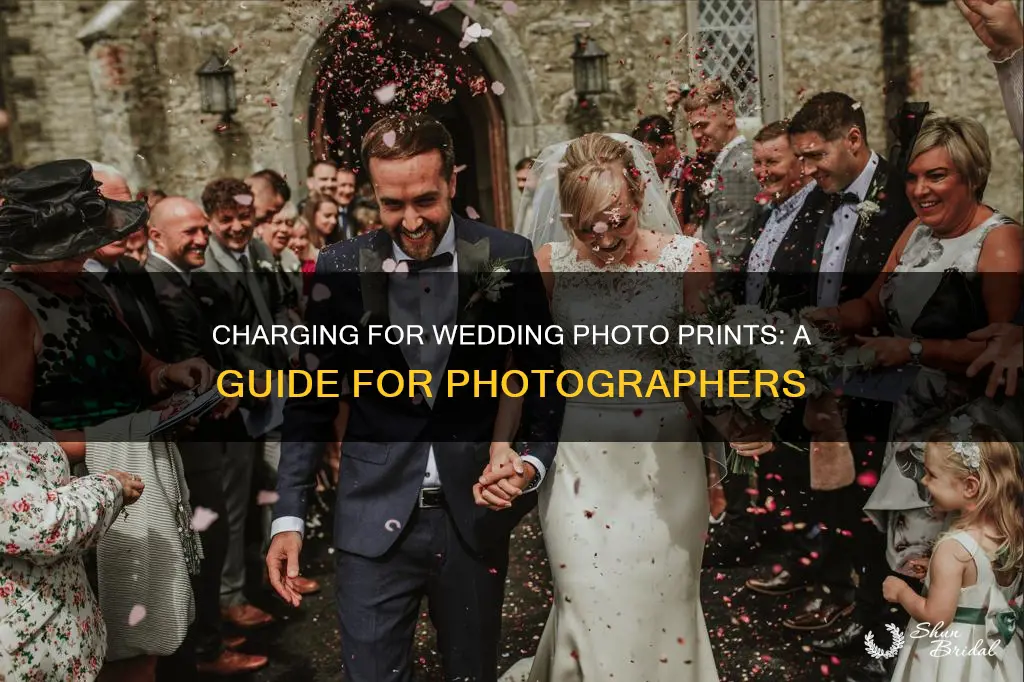 how to charge for wedding photo prints