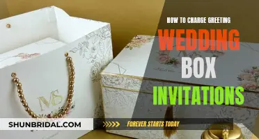 Charging for Greeting Wedding Box Invites: Tips and Tricks