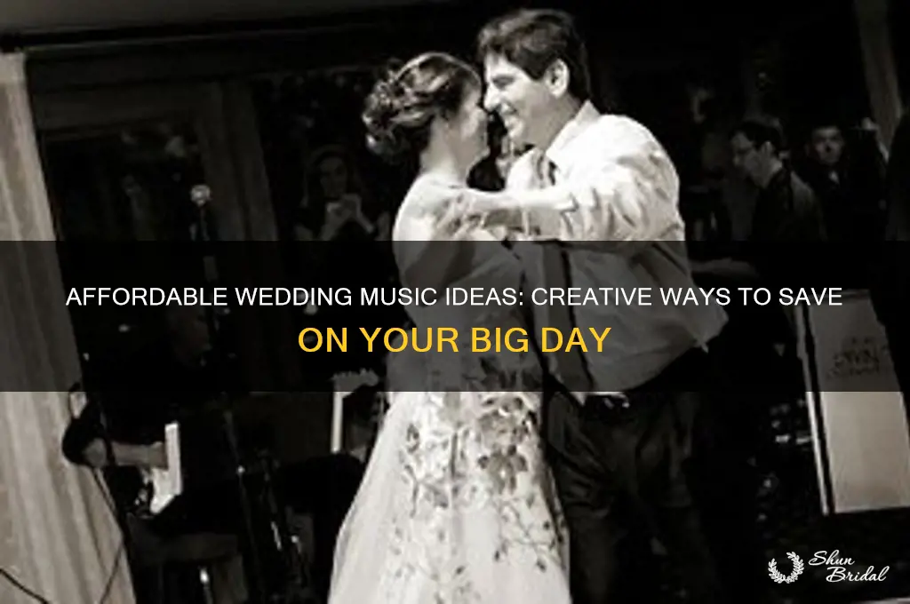 how to cheap wedding music