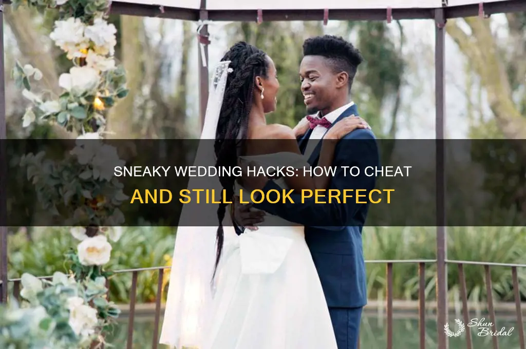 how to cheat at a wedding