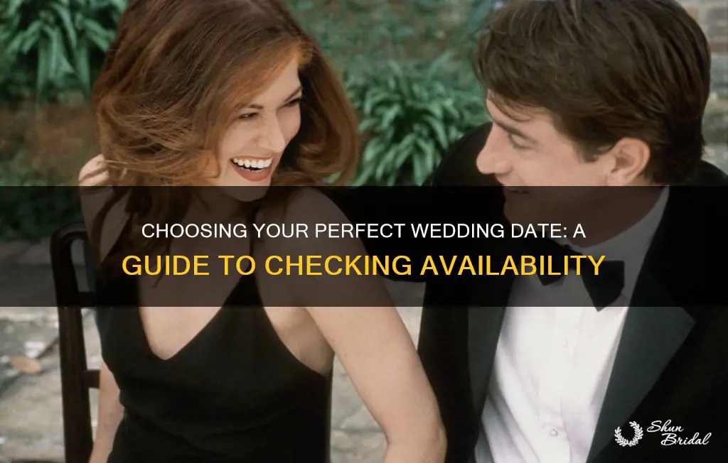 how to check wedding date