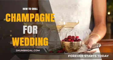 Perfectly Chilled Champagne: Tips for Your Wedding Celebration