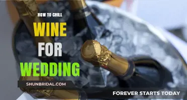 Perfectly Chilled Wedding Wine: Tips for Cooling Your Celebration Bottles