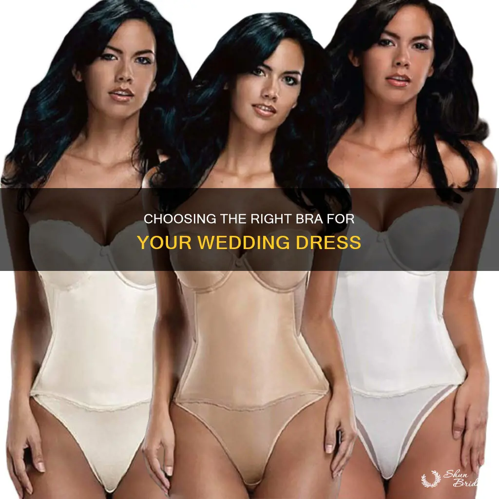 how to choose a bra for wedding dress