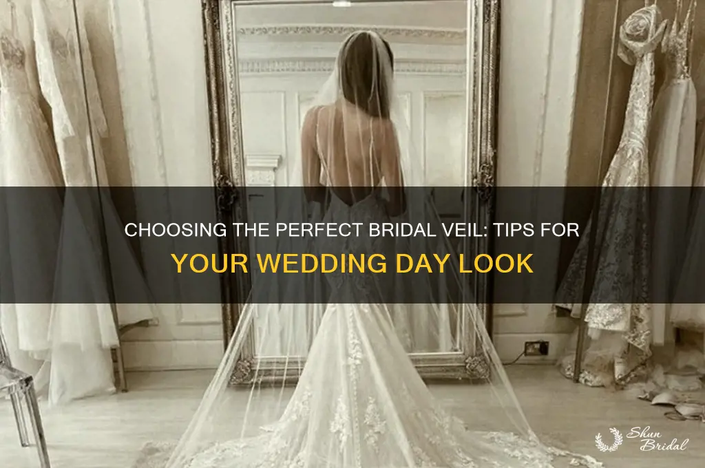 how to choose a bridal veil