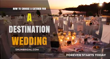 Destination Wedding Catering: Tips for Selecting the Perfect Caterer