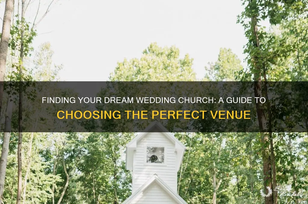 how to choose a church for your wedding
