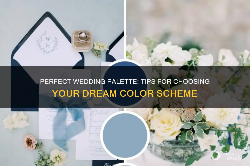 how to choose a colour scheme for wedding