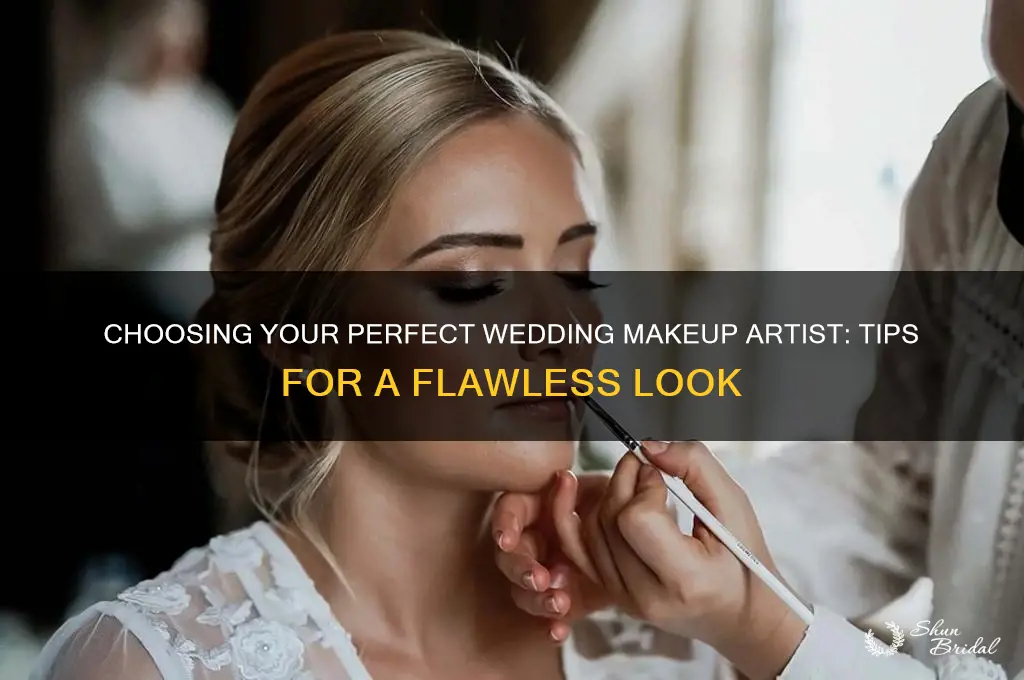how to choose a makeup artist for your wedding