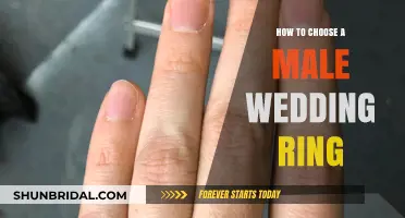 Choosing a Male Wedding Ring: A Guide
