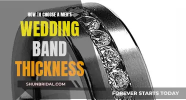 Wedding Band Thickness: A Guide for Grooms