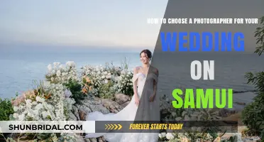 Samui Wedding Photography: Choosing Your Perfect Photographer