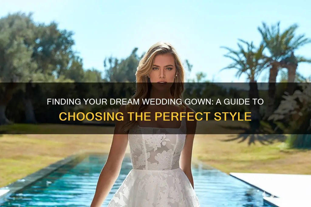 how to choose a suitable wedding gown