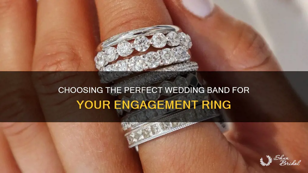 how to choose a wedding band for engagement ring