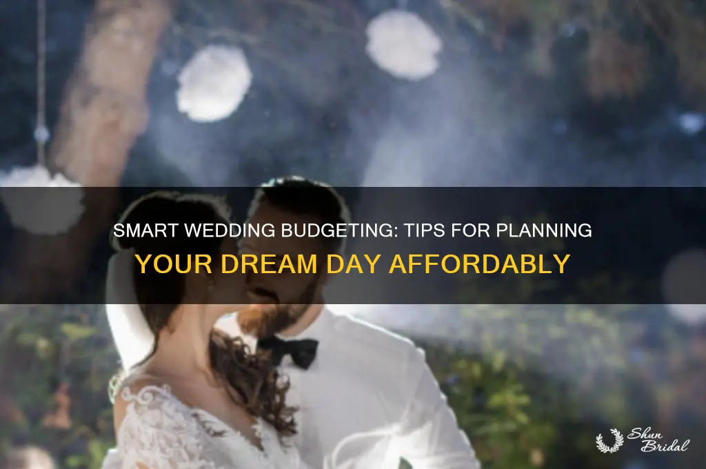 how to choose a wedding budget