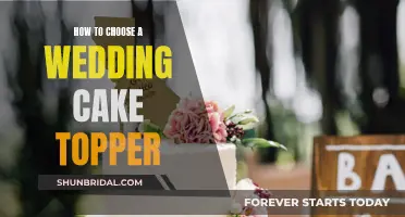 Selecting the Perfect Cake Topper for Your Wedding Day