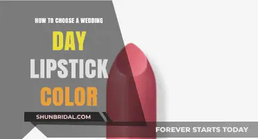 Perfect Pout: Choosing Your Dream Wedding Day Lipstick Color