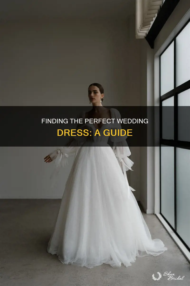 how to choose a wedding dress