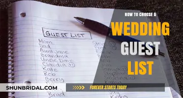 Crafting Your Perfect Wedding Guest List: Tips for Stress-Free Selection