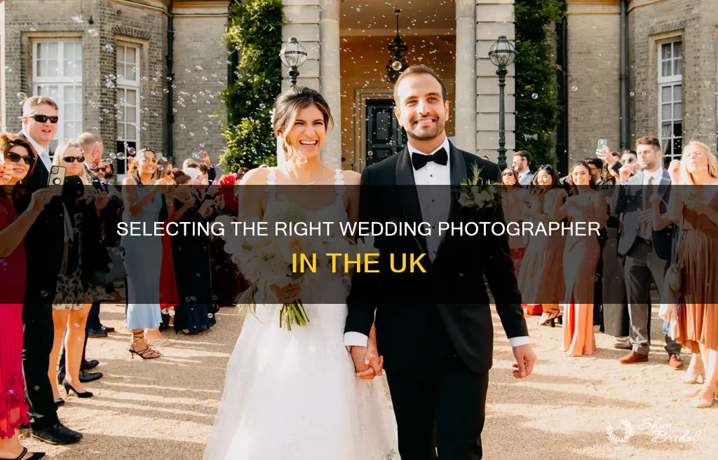 how to choose a wedding photographer uk