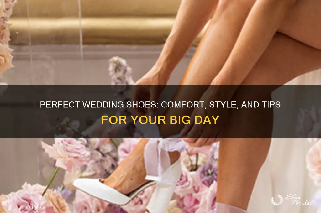 how to choose a wedding shoe