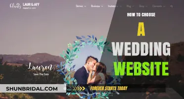 Choosing Your Perfect Wedding Website: A Step-by-Step Guide