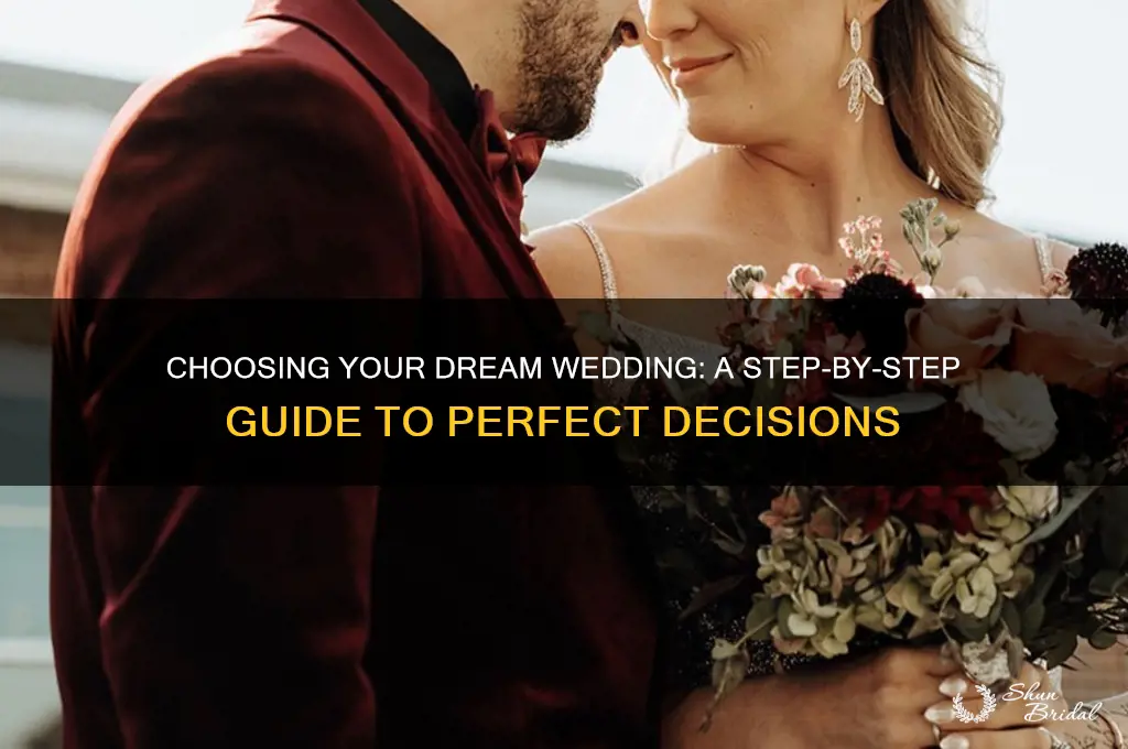 how to choose a wedding